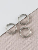 50pcs Anillo Circular De Metal Para Colgantes DIY Accesorios De Joyería De Clavija De Llave Con Diámetro De 6/8/10/12mm Unisex - details 5