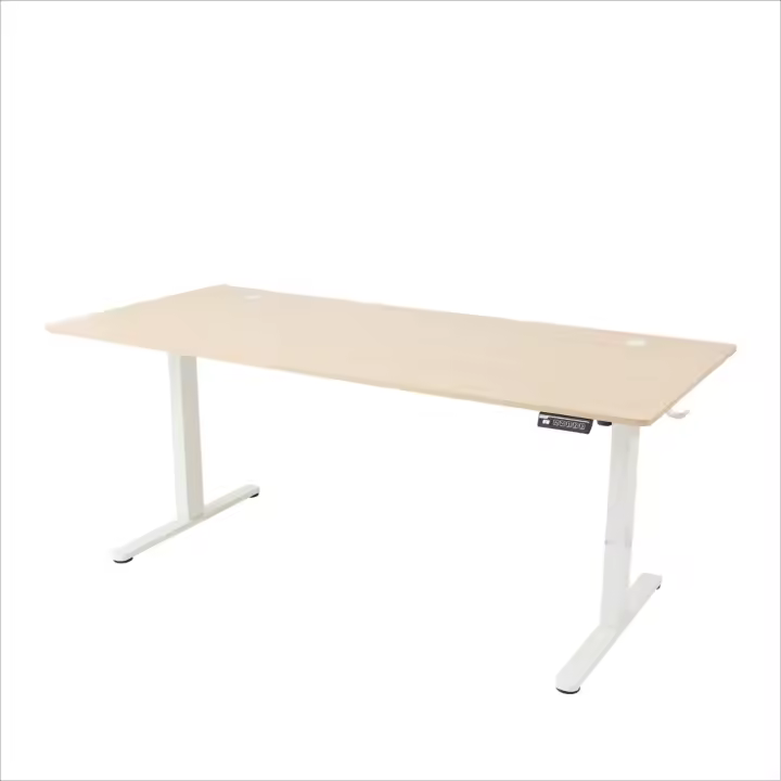 AREBOS Escritorio eléctrico regulable en altura 180x80 cm con función de memoria - 1