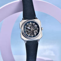 Reloj Mecánico Automático Pagani Design 2024 38mm Dial Luminoso Cuadrado 50m Impermeable Tourbillon Para Hombres Con Correa De Cuero Y Cristal De Zafiro - details 2