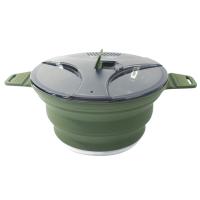 Cacerola De Silicona Plegable 2.5L Para Camping Tetera Portátil Para Café Y Té Pot Para Hervir Agua Mini Para Picnic Al Aire Libre - details 14