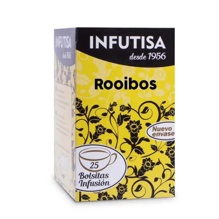 INFUTISA - Infusión De Rooibos Para Relajarse Y Cuidar La Digestión. Caja Con 25 Infusiones. - 1
