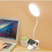 Lámpara De Mesa USB Recargable Con Clip Para Lectura De Cama Luz Nocturna LED Táctil Con 3 Modos De Dimming Protección Ocular - details 19