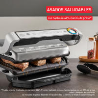Grill de contacto inteligente Tefal OptiGrill+, resultados perfectos, sin supervisión, 6 programas automáticos, fácil de limpiar, asados saludables, GC718D10 - details 1