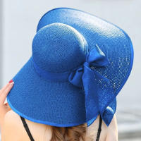Sombrero Redondo De Lana Para Hombres Y Mujeres Sombrero De Escenario Pequeño De Jazz Francés Con Borde Plegado Sombrero De Sol Para Mujeres - details 5