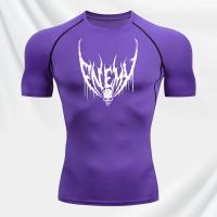 Camiseta De Compresión Para Hombre Verano Deporte Fino Correr Ciclismo Tiras Cortas Top Deportivo Transpirable S-3XL - details 11
