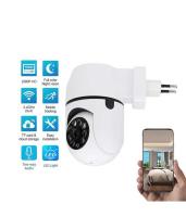 Cámaras de Vigilancia WiFi Wireless 1080P LED Night Light Detección de Movimiento para Vigilancia  (Enchufe de la UE)360° Camara Wifi De Seguridad Monitor Para Casas Sensor Movimiento Audio Noche - details 2