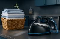 Centro de planchado Jocca 2400W con suela cerámica Silver MAX, 5 bares de presión, vapor continuo y vertical, golpe de vapor, autolimpieza antical, depósito de 2L, temperatura regulable y calentamiento rápido. Planchado profesional en casa. - details 2