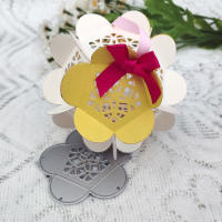 Molde De Cortado De Metal Para Navidad Combinación De Rompecabezas Pentágono Caja De Regalo Alfabeto Knivez Cartucho DIY Cortador De Tarjetas De Felicitación Artesanías - details 3