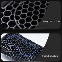 Almohadilla De Silla De Motocicleta Gel Honeycomb Malla 3D Cómoda Absorbente De Choque Alivio De Presión Transpirable - details 20