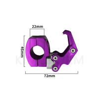 Gancho De Aluminio Para Motocicleta En Forma De Uña De Águila Soporte De Almacenamiento Para Casco Y Accesorios De Modificación - details 2