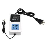 Controlador De Temperatura Y Humedad Digital XK-W2001 W2022 Enchufe Thermostat Regulador Inteligente Para El Hogar AC110-220V - details 1