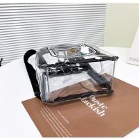 Mochila Grande De Transparencia En Gel Para Moda Bolsa De Compras Estilo Juego Material Principal No Tejido Línea De Color - details 8