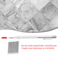 11PCS Pluma Grabadora De Carburo De Tungsteno Punta De Grabado Para Vidrio Cerámica Metaloforía Carpintería Herramientas Manuales - details 2