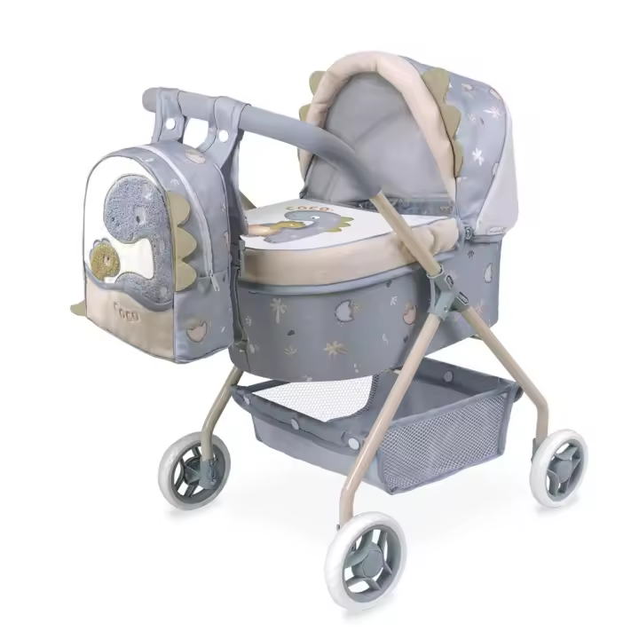 Mi Primer Coche De Muñeca Coco Con Mochila Para Muñecas De Hasta 42 Cm.35X50X56 Cm (Decuevas Toys 86080) - 1