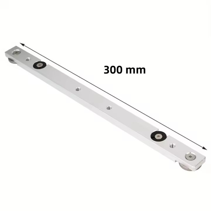 Barra De Miter De Aluminio 300/450mm Para Table Saws Herramienta De Carpintería Con Regla De Miter Para Trabajar En T-tracks Ranuras - 1