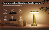Lámpara De Mesa Retro LED Recargable Luz Nocturna Para Decoración De Habitación Sala De Estar Café Luces De Camping Iluminación De Escritorio - details 8