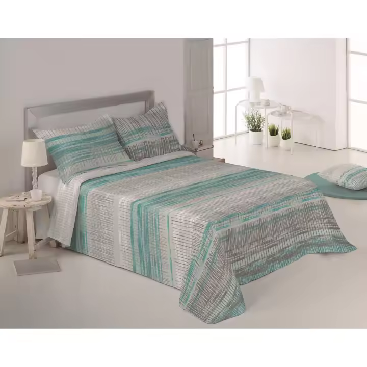 Colcha Bouti Landscape Verde Stilia - 1
