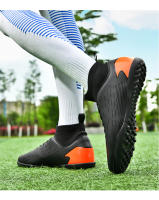 Nuevos Zapatos De Fútbol Para Hombres Entrenamiento Profesional Antideslizantes Para Campo Artificial Botas De Fútbol Con Tela Microfibra Antorcha Media Calf High Rubber Outsole - details 13