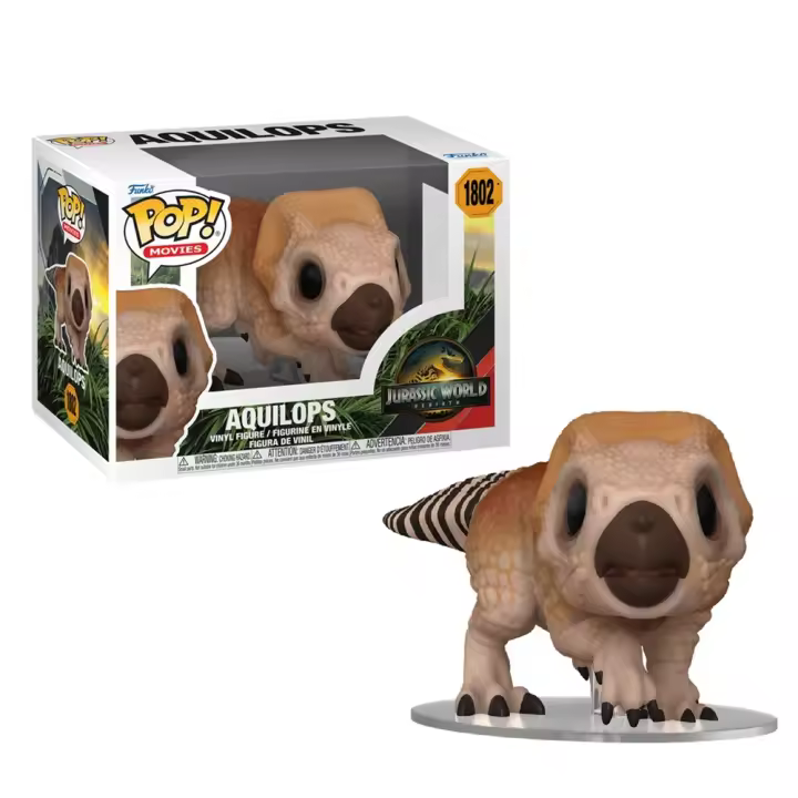 FUNKO POP! JURASSIC WORLD: EL RENACER – AQUILOPS, 86658, Nº1802, TIENDA CON LICENCIA OFICIAL - 1