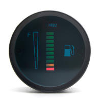 Gauge De Combustible Para Coche Y Motocicleta 52mm LED Sensor De Nivel De Combustible Moto Meter Aluminio 12V / 24V Para Estilo De Coche - details 2