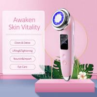Equipo De Belleza Personal De Cuidado De La Piel Con Luz Y Pantalla Electrostímulo Calefacción EMS Corriente Micro Instrumental De Limpieza Facial Masajeador De Belleza - details 5