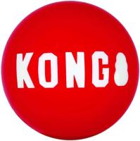 KONG SIGNATURE BALL 2-PK PELOTAS PARA PERROS  M - details 1