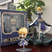 Figura De Acción Anime Fate/Stay Night Saber 23CM Caliburn Escena De Batalla Figura De Lili Caballero Rey Regalo Para Niños Decoración PVC Unisex - details 0