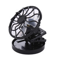 Ventilador De Solado Portátil Mini Potenciado Por El Sol Para Verano Con Clip Para Gorra Para Camping Al Aire Libre Y Senderismo Supervivencia En La Selva - details 7