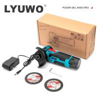 LYUWO Mini Molina De Ángulo Recargable Para El Hogar Máquina De Corte Y Pulido Eléctrica Mini Molina De Mano - details 6