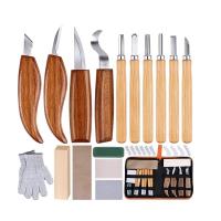 Cuchillo De Grabado De Madera Profesional Herramienta De Tallado Para Bricolaje Set De Herramientas Para Carpintería De Nogal - details 0