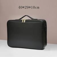 Nueva Bolsa De Maquillaje Para Mujer De Cuero PU Impermeable Gran Capacidad De Almacenamiento Estuche De Viaje Para Cosméticos - details 10