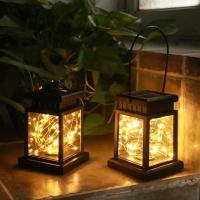 Lámpara Solar Exterior Impermeable Para Jardín Y Patio Con Luz LED De Misión Decorativa Para Mesa De Fiesta Y Jardín - details 3