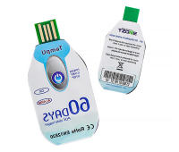 Logger De Temperatura USB Registrador De Datos De Humedad Y Temperatura Single Use Con Reporte PDF 30/60/90 Días Puerto USB 10000 Puntos - details 16