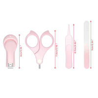 Kit de Uñas para Bebés con Forma de Búho Lindo - Acero Inoxidable + ABS + Vidrio - details 3