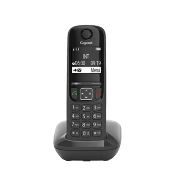 Gigaset E270 Teléfono DECT Identificador de llamadas Negro - 1
