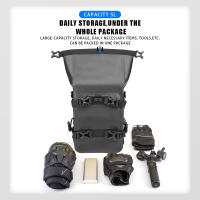 Bolsa De Moto Impermeable Para Guardabarros Lateral Almacenamiento Universal De Herramientas Bolsa De Barra De Choque Para Viajes Y Comunicaciones Diarias - details 32