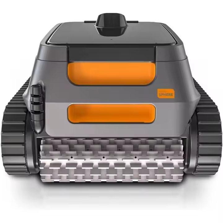 Robot Limpiafondos eléctrico ASR 105 Aquasphere, Limpia Fondo, Paredes y línea de flotación para Piscinas de hasta 9 x 4 m, 15 m de Cable, Filtro de 150µ, Potente aspiración y Facilidad de Uso - 1