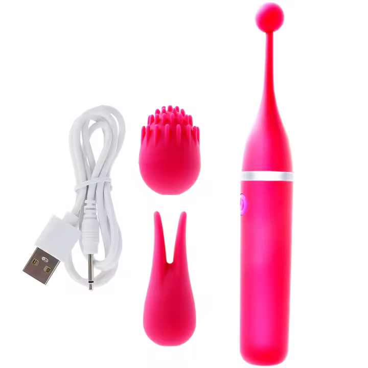 Vibrador de Clítoris Femenino  Juguete Sexual de Masaje de Masturbación Adecuado para Mujeres y Parejas Productos Adultos Eróticos - 1