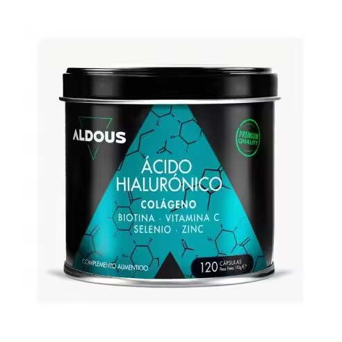 Aldous Ácido Hialurónico Con Colágeno 120 Capsulas - Aldous Bio - 1