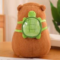 Muñeco De Peluche Capybara Bolsa De Tortuga Regalo Para Amigos Almohada Y Cojín Para Comodidad Y Compañería Material Poliéster Relleno De Algodón PP Adecuado Para Mayores De 14 Años - details 3