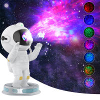 Proyector De Galaxia Y Astronauta Con Control Remoto Y Timer Proyector De Estrellas Para Decoración De Habitaciones De Niños Y Adultos Forma Rectangular Fuente De Luz Incandescente - details 2