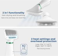 Secador de Pelo para Mascotas | Secador de Pelo Portátil y Silencioso 2 en 1 con un Cepillo Práctico | Temperatura Ajustable | para Perros y Gatos Pequeños y Medianos, - details 3