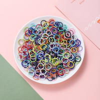 50pcs Anillos De Salto De Metal En Colores Para La Creación De Joyas Y Bolsas De Llaveros 8/10/12mm Conector DIY - details 11
