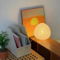 Lámpara De Mesa LED En Papel De Arroz Japonés Lámpara De Piso Con Trípode Para Decoración Creativa De Estudio Y Dormitorio - details 17