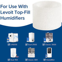 Filtro De Humidificador Reemplazo 10pcs Para LEVOIT Dual150/Dual200S/Classic300/LV600S Accesorios De Filtro De Esponja - details 3