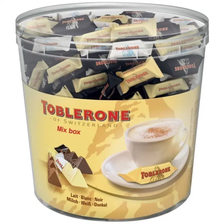 Surtido Mini Toblerone, contiene 113 unidades de 8g 7622210418654 - 1