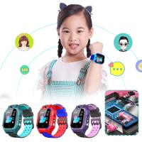Reloj Inteligente Para Niños Con Función De Localizador Colorido Dibujos Animados Multifuncional Teléfono SOS Impermeable Con Pantalla LED - details 0