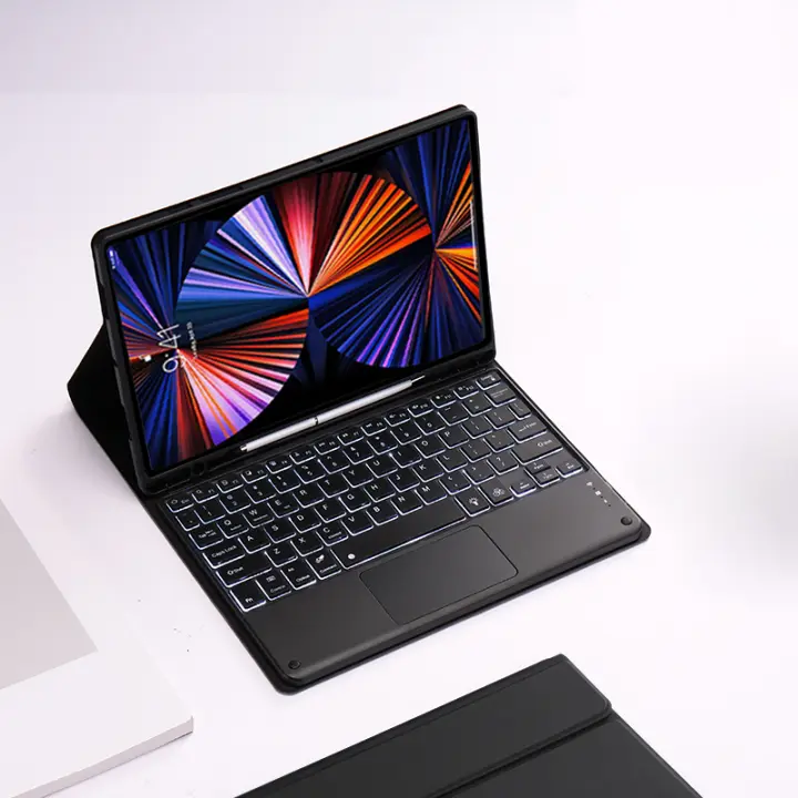 Keyboard Cover for Funda iPad Air 5 ° Generación 2022 Touchpad Backlit Keyboard for iPad Air 4 keyboard Case 10.9 inch Funda - 1