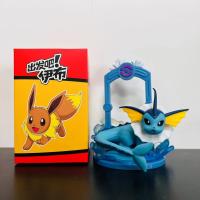 Set De 9 Figuras Pokemon Eeveelution Eevee Sylveon Espeon Glaceon Leafeon Juguete De Anime Para Cumpleaños De Niños Caja Incluida - details 9