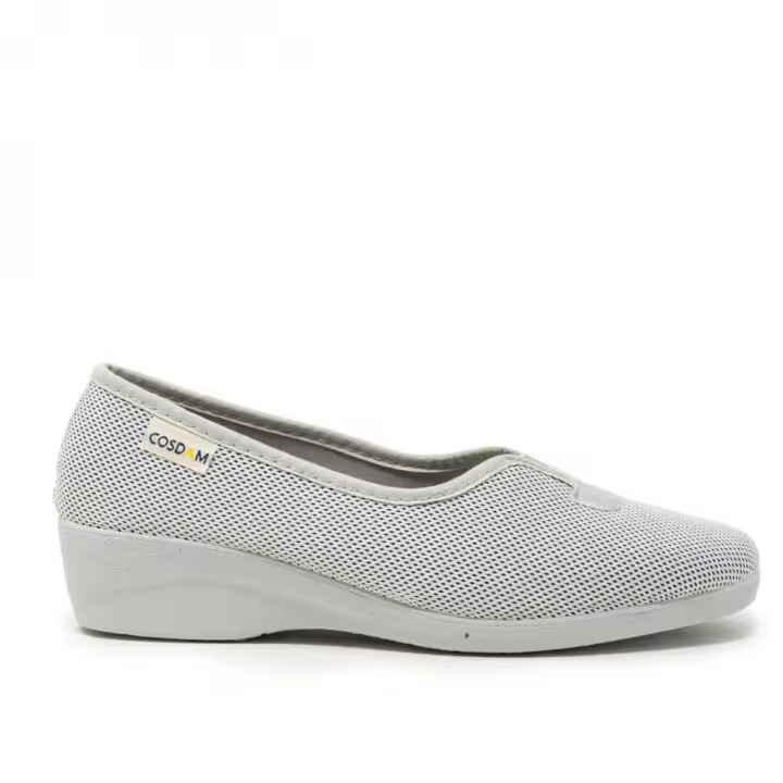 COSDAM 2556 Zapatillas de estar por casa mujer 24859 XLV CERRADA CUÑA PERLA - 1